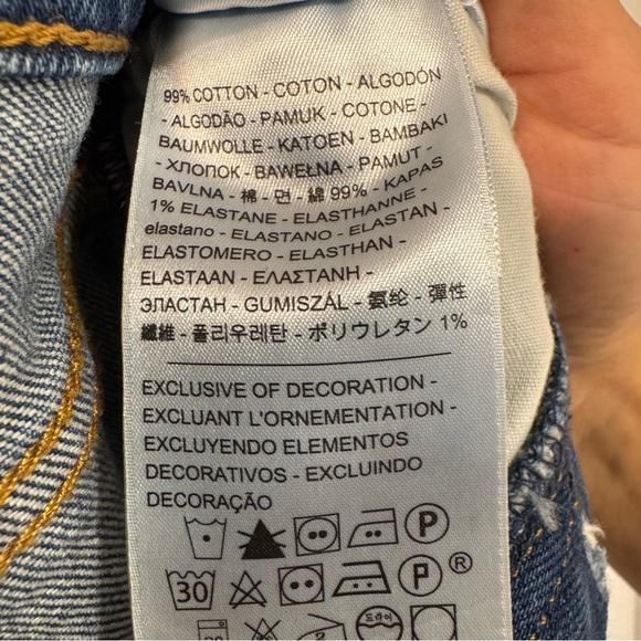 Levi’s RIBCAGE STRAIGHT ANKLE WOMEN'S JEANS size 24 - Picture 10 of 10